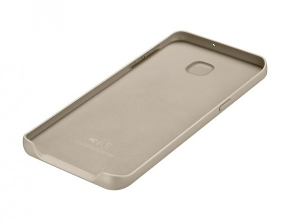 Samsung S6 Edge+ Plus Kablosuz Şarjlı Kılıf Gold - EP-TG928BFEGWW - 2