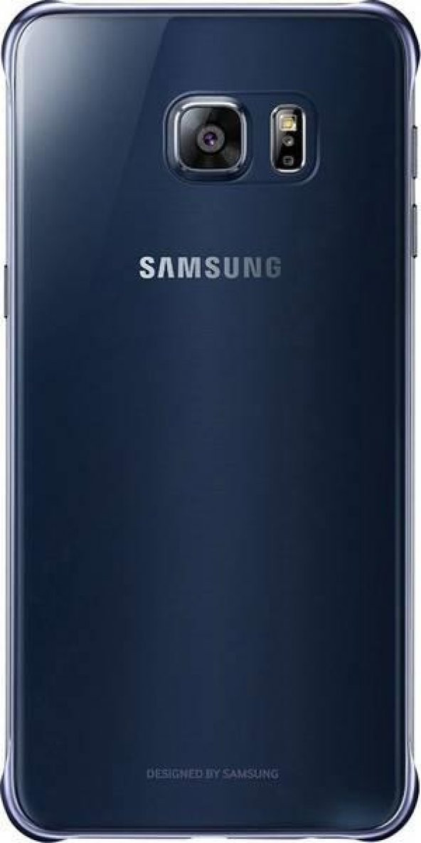 Samsung S6 Edge+ Plus Clear Cover Kılıf Siyah EF-QG928CBEGWW