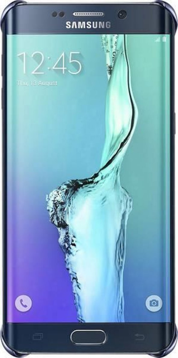 Samsung S6 Edge+ Plus Clear Cover Kılıf Siyah EF-QG928CBEGWW - 3