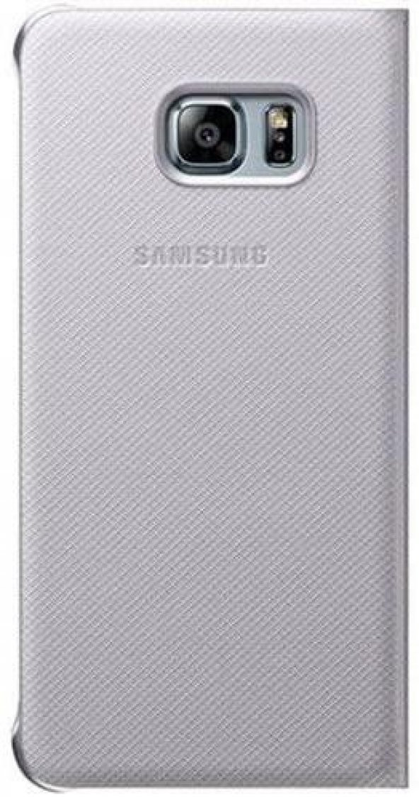 Samsung S6 Edge+ Plus S-View Cover Kılıf Beyaz - EF-CG928PWEGTR - 3
