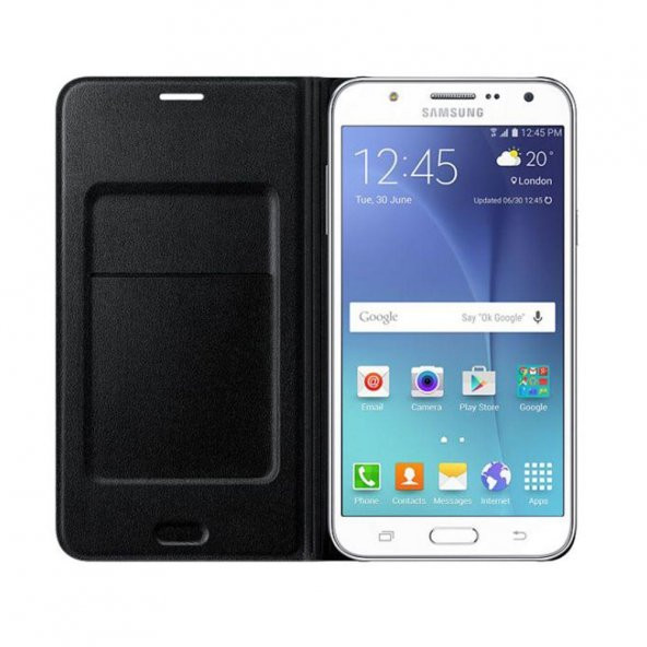Samsung J5 J500 Kartlıklı Kılıf Siyah - EF-WJ500BBEGWW - 2