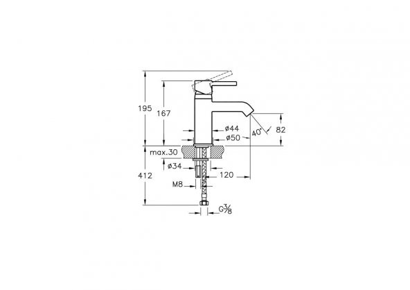 Artema Minimax S Lavabo Bataryası A41984 - 2