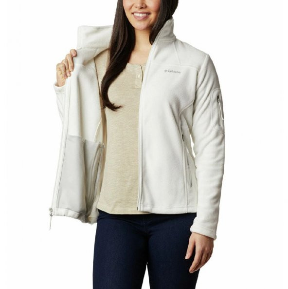 Columbia Fast Trek II Kadın Beyaz Polar EL6081-125 - 3