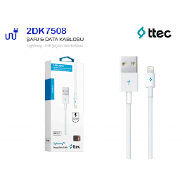 TTEC IPHONE USB KABLO