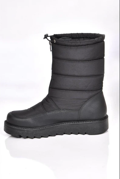 PapuçSepeti 2244 Kadın Kaymaz Taban Kürklü Termal Kar Botu - Resim 10