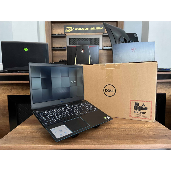 Dell G3 İKİNCİ EL GARANTİLİ Intel Core i5 10300H 8GB 256GB SSD 1TB HDD GTX1650 W11 15.6" FHD