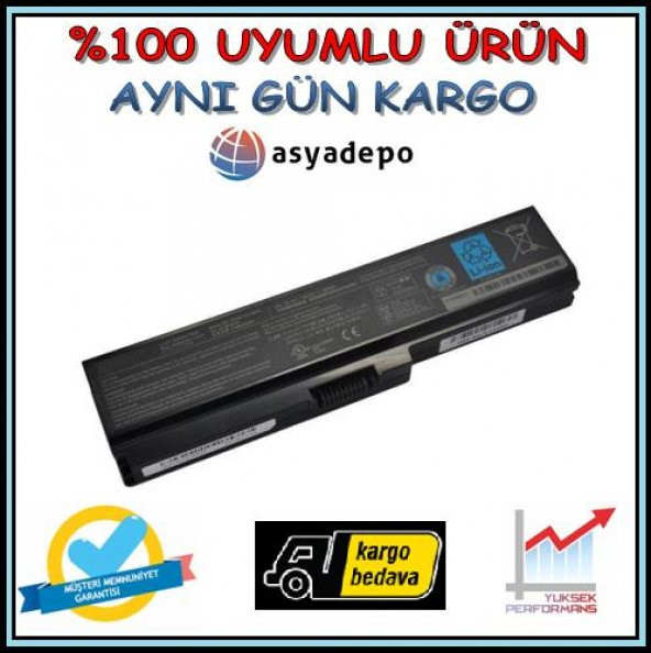 Toshiba Satellite L655-11P Batarya Pil