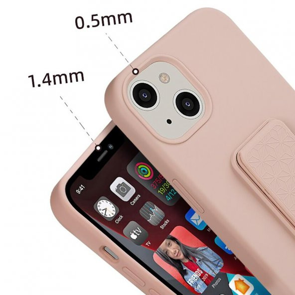 iPhone 7 Plus Standlı Darbe Emici Qstand Koruyucu Kılıf Yeşil - 5