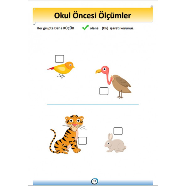Okul Öncesi Haydi Ölçümleri Öğrenelim YAZ-SİL Kitabı - Resim 3