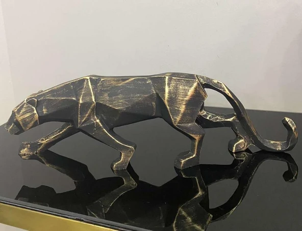 KÜBİK LEOPAR BİBLO SİYAH - Resim 3