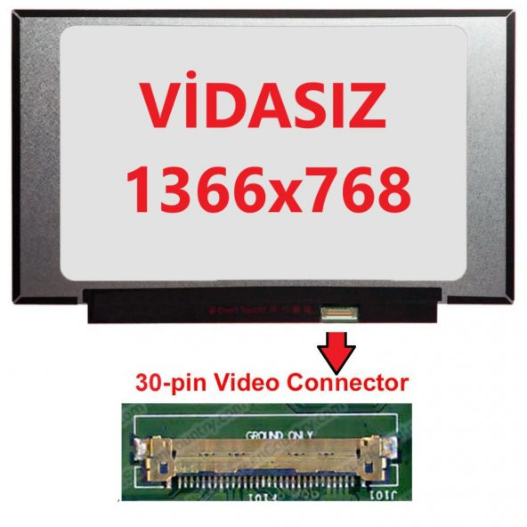Hp 14-cf1006nt Ekran Lcd Ekran 14 Slim 30 pin Panel