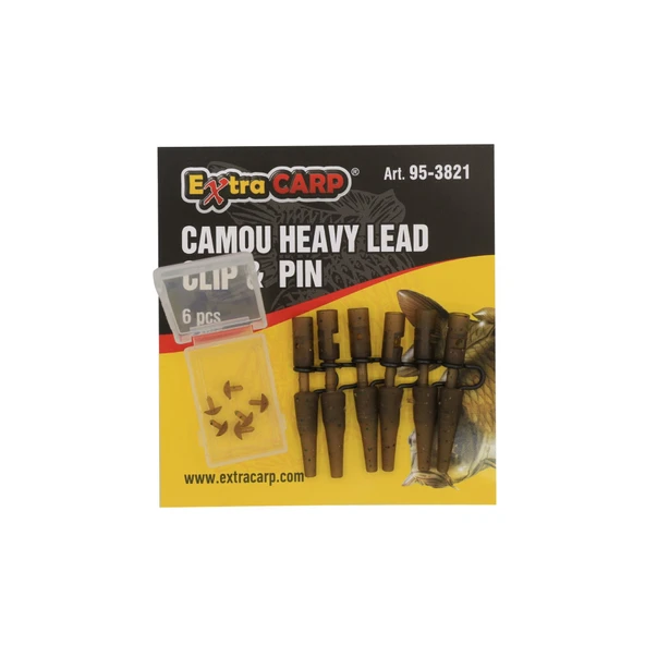 CAMOU HEAVY LEAD CLİP & PİN 6