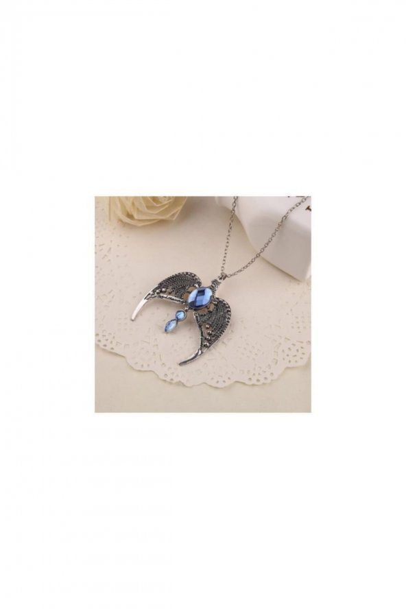 Harry Potter Kayıp Diadem Horcrux Ravenclaw Voldemort Metal Kolye - 4