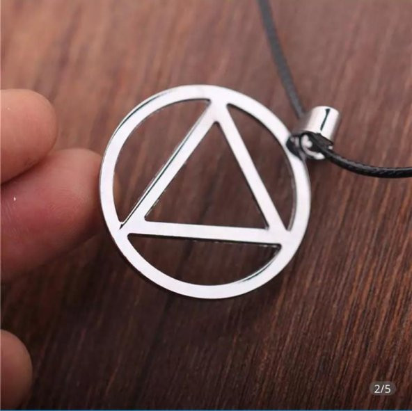 Anime Naruto Akatsuki Hidan Kolye Aksesuar Şık Hediyelik Süs Takı