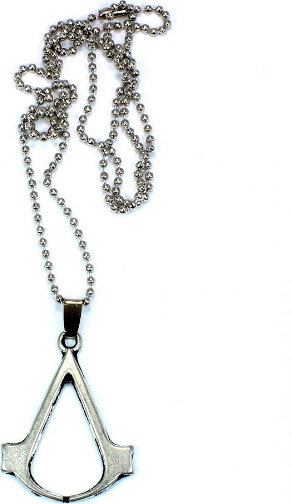 Assassins Creed Zincirli Kolye Hediyelik Şık Aksesuar Kolye - Resim 2