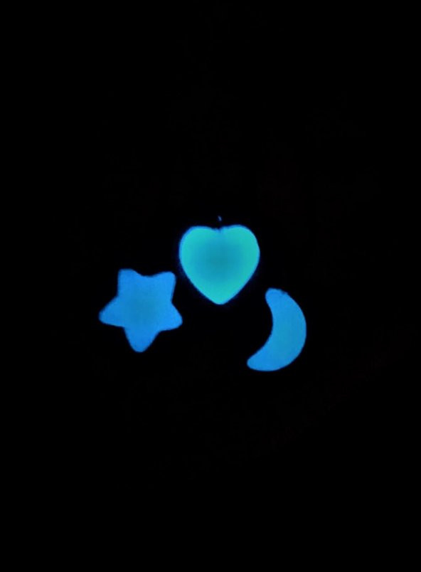 Gece Parlayan Ay Kolye Aksesuar Şık Kediyelik Süs Takı Trend - 2