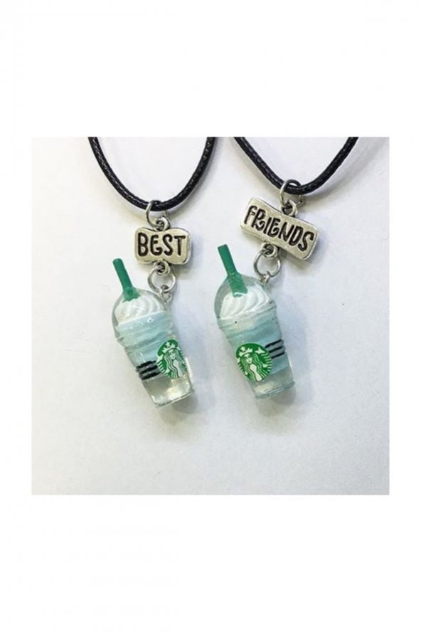Best Friends Starbucks Kolye