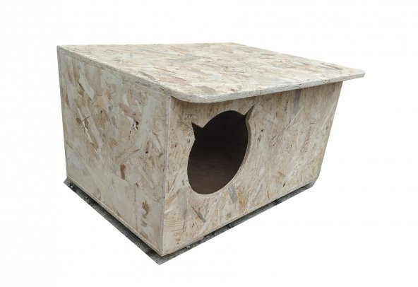 Dış Mekan Kedi evi  Kedi kulübesi Barınak Yuva Sudan Etkilenmez - 2