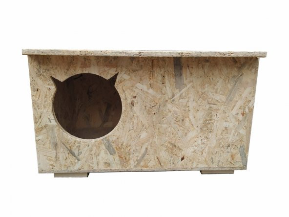 Dış Mekan Kedi evi  Kedi kulübesi Barınak Yuva Sudan Etkilenmez - 3