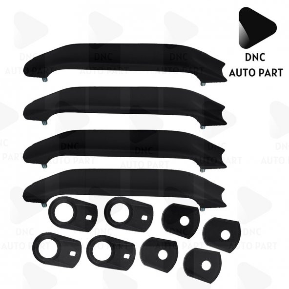 Renault 12  Toros için Dış Kapı Kolu 4lü Set