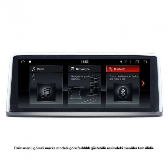 BMW F30 3 Serisi Anroid Orijinal NBT Sistem 4 Ram 32 Hafıza 10.25 İnç 2013-2016