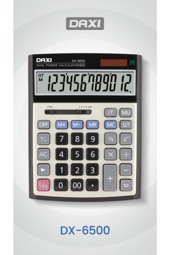 Daxi DX-6500 Masaüstü Hesap Makinesi - 2