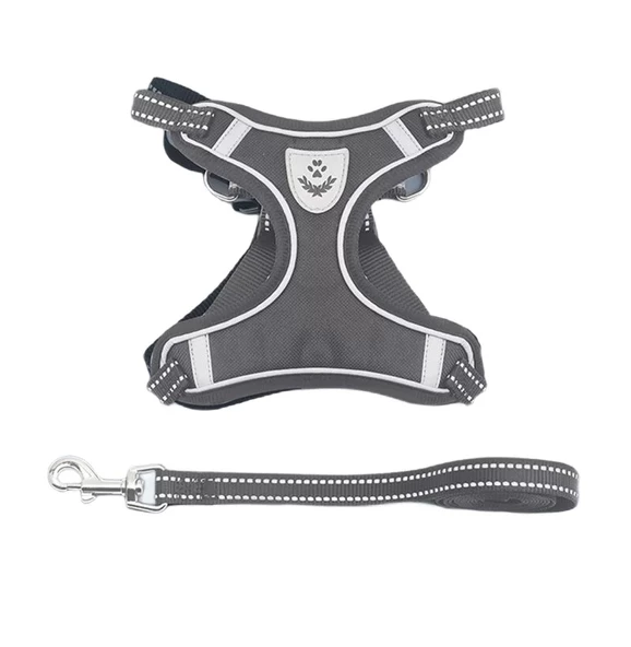 Köpek Armalı Göğüs Tasması Gezdirmeli Medium - 5