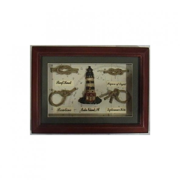 Deniz Temalı Tablo 13x17,5 cm  Dekoratif Hediyelik Duvar süsüs