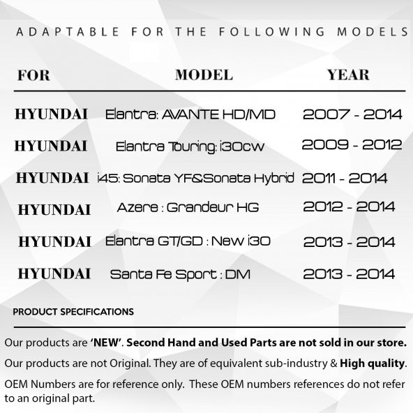 10 Adet Hyundai Kia için Direksiyon Kaplini Fiberi - 2
