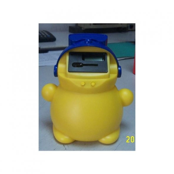 WANKAY ELEKTRONİK KUMBARA SARI L Dekoratif Hediyelik Ev Ofis Aksesuarı