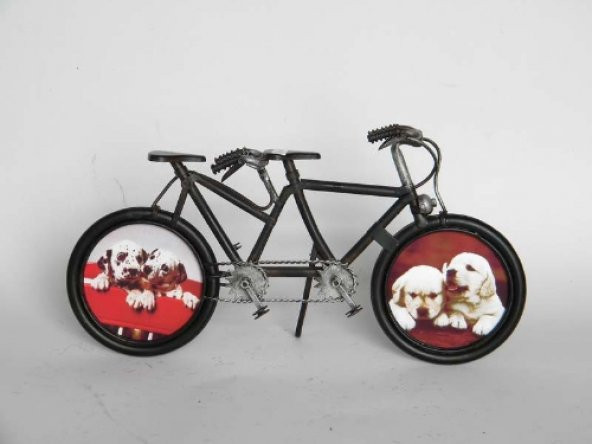 RD Bike-photo frame-32*9*17 Dekoratif Hediyelik Ev Ofis Aksesuarı