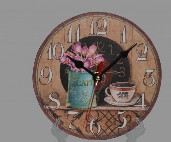 MASA SAATİ Dekoratif Hediyelik Ev Ofis Aksesuarı