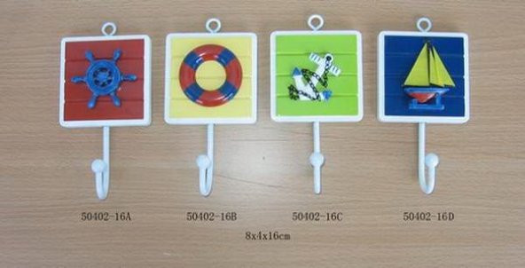 ZA 4 LU  ASKILIK 8X4X16 CM Dekoratif Hediyelik Ev Ofis Aksesuarı