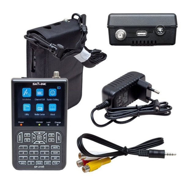 SATLINK SP-2100 3.5" GÖRÜNTÜLÜ SD UYDU YÖN BULUCU - 3