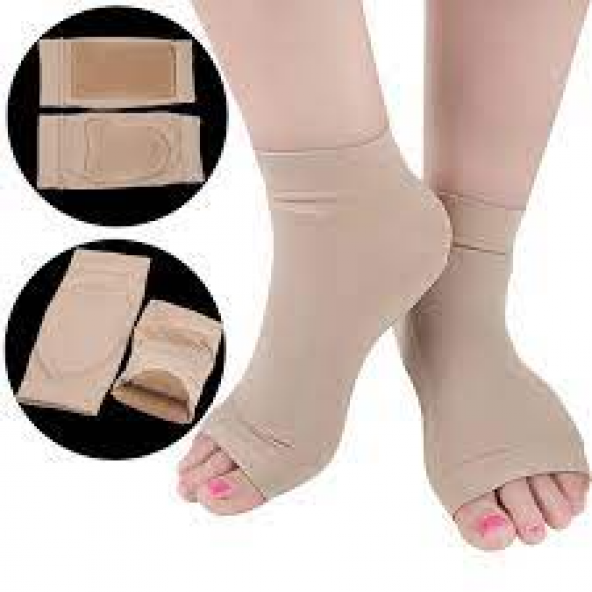 JEL PEDLİ AŞİL VE TOPUK KORUYUCU ÇORAP