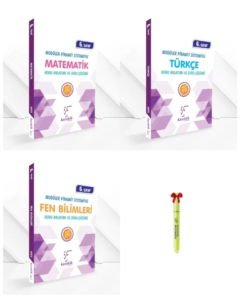 6.Sınıf Matematik Türkçe Fen Konu Anlatımı ve Soru Çözümü
