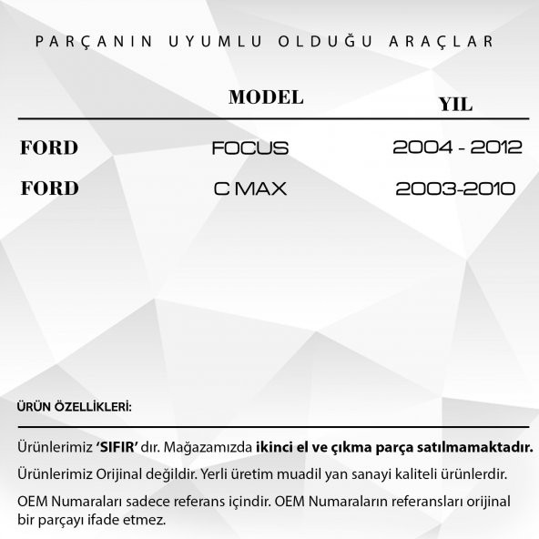 Range Rover Sport için Kapı Kilidi Tamir Parçası Plastik 2li Set - 2