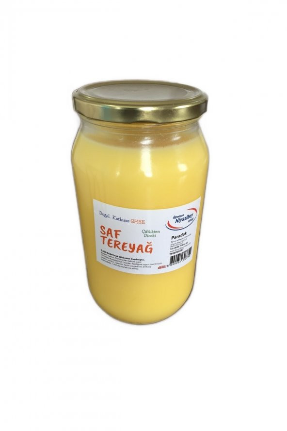 Ghee (sadeyağ), Saf Tereyağ 950 Gr, Doğal, Katkısız Köy Tereyağından Üretim. - 2