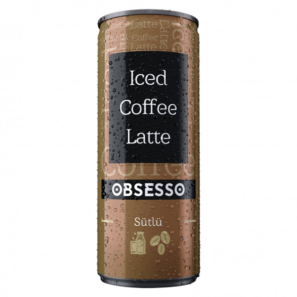 DİMES OBSESSO Iced Coffee Latte 250 ml x 12 adet