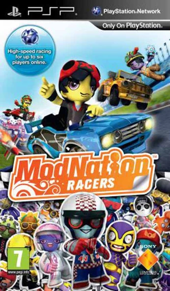 ModNation Racers PSP Oyun PSP UMD Oyun Kutusuz