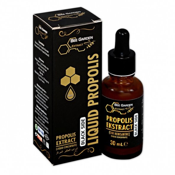 Bee Garden Sıvı Propolis Ekstrakt Black Side 30 ml