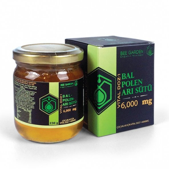 Bee Garden Bal + Polen + Arı Sütü Çocuklar İçin 230 g