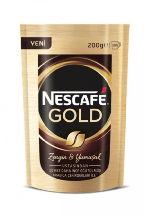 Nestle Nescafe Gold Doy Pack Sgnt 200 Gram