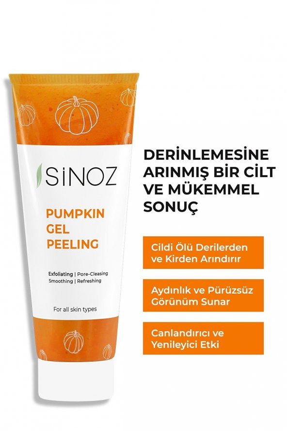 Sinoz Pumpkin Yenileyici Yüz Peelingi