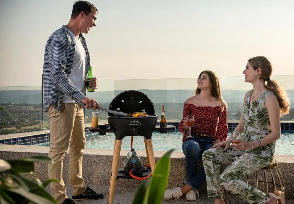 Cadac Citi Chef 40 FS Standlı Gazlı Mangal - 11