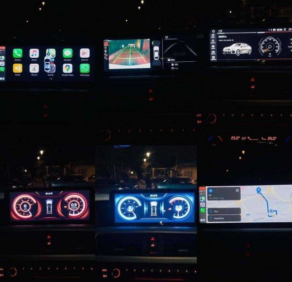 BMW E90 I Drive Anroid NBT 4 Ram 64 Hafıza Samsung İşlemci Kablosuz CarPlay - 5