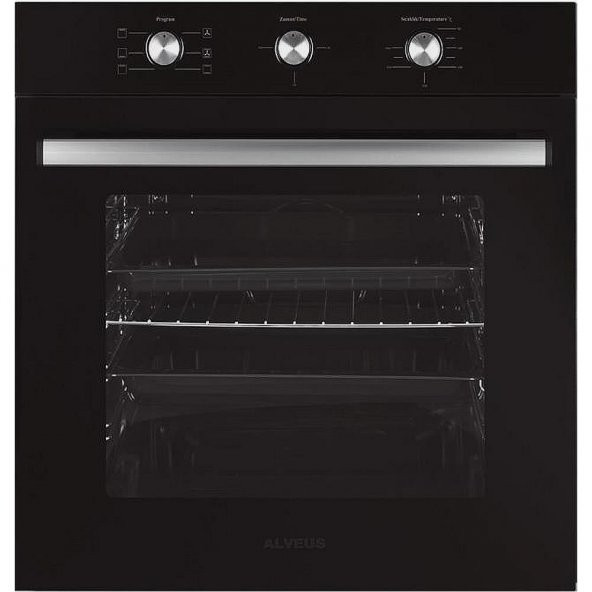 Alveus 6 Program Turbo Ankastre Cam Set - Siyah - 2