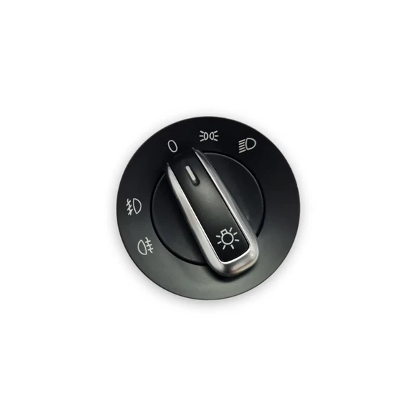 VW Beetle 2012-2019 Far Anahtarı Ön Arka Sisli Krom 3C8941431C