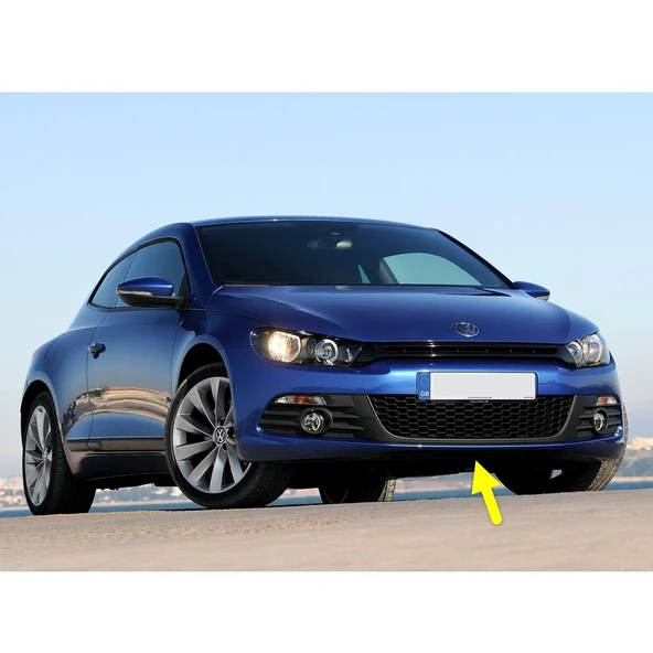 VW Scirocco 2009-2014 Ön Tampon Altı Spoyleri Muhafazası 1K8805903B