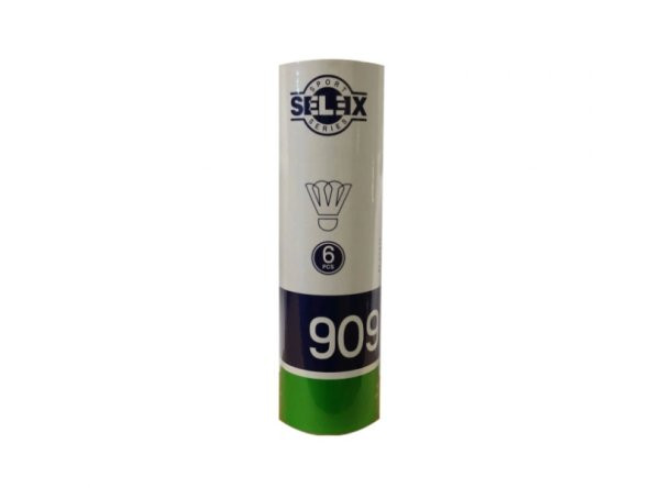 SELEX 909 Badminton Topu Plastik 6'lı